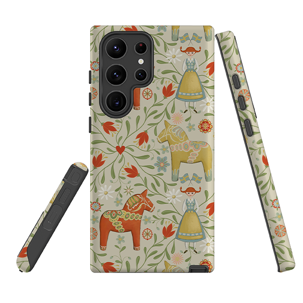 Samsung Tough  Case - Dala Horse By Maja Lindberg