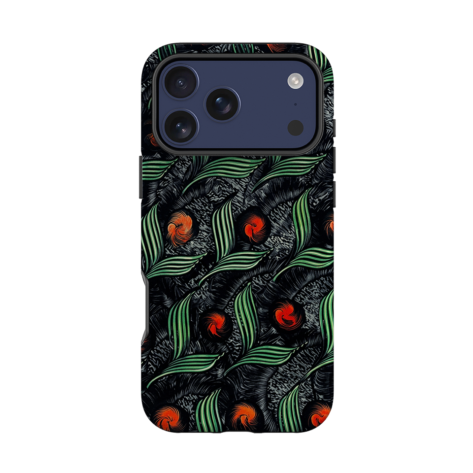 iPhone Tough Case - Dark Botanical