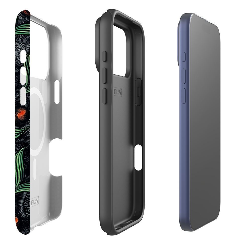 iPhone MagSafe Tough Case - Dark Botanical