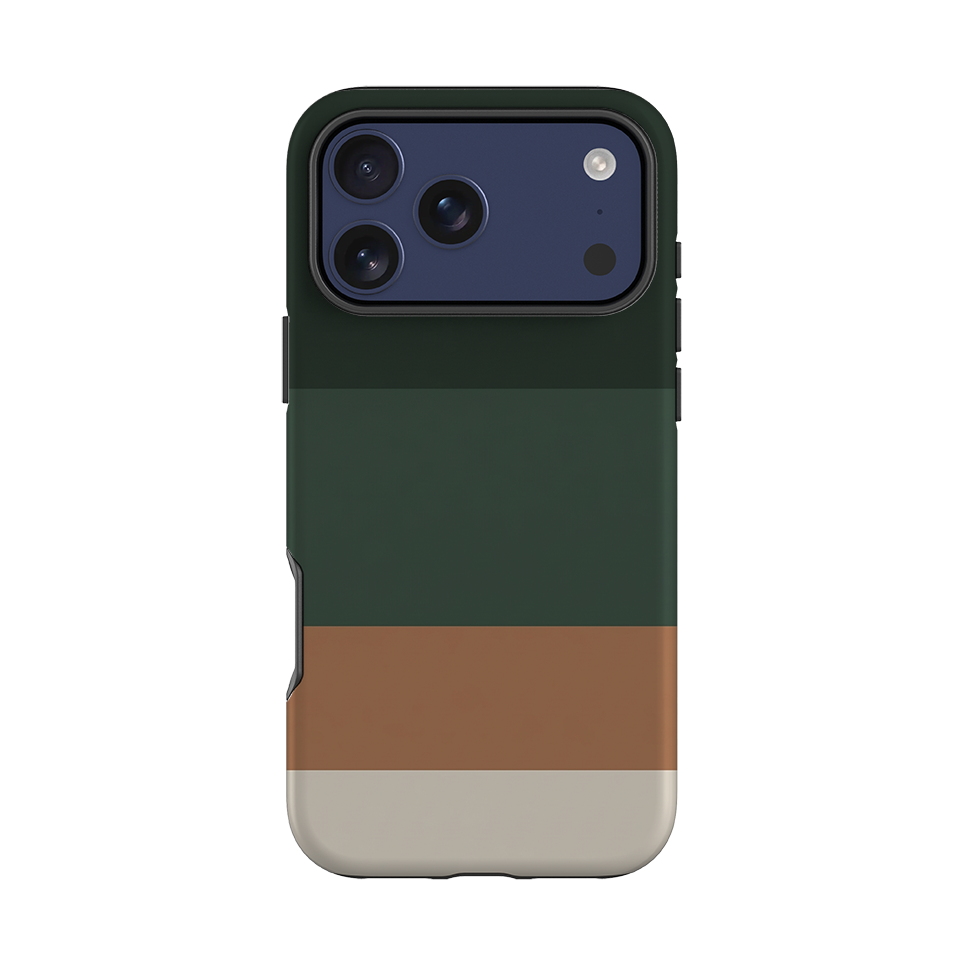 iPhone Tough Case - Dark Forest Green Gradient