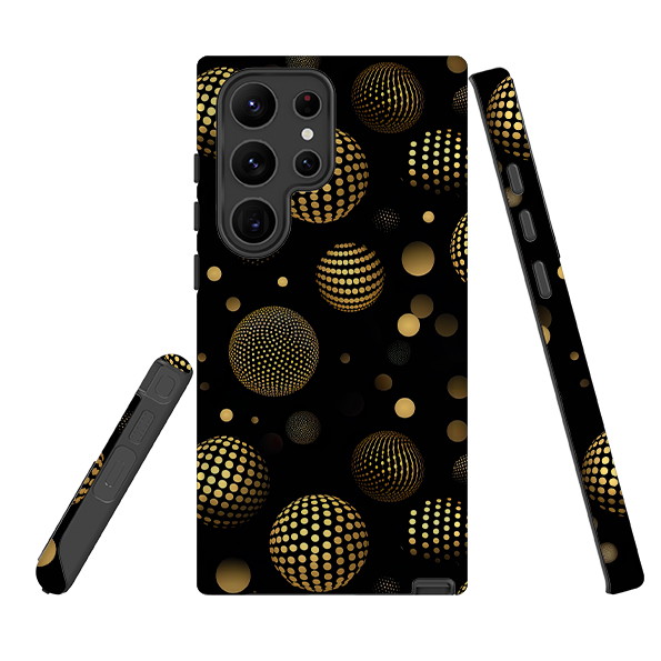 Samsung Tough Case - Dark Polka