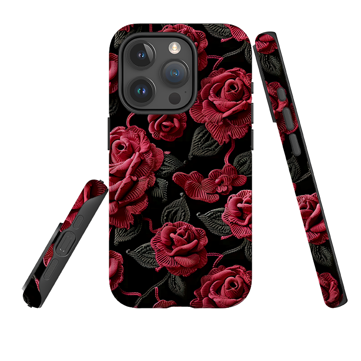 iPhone Case - Dark Roses