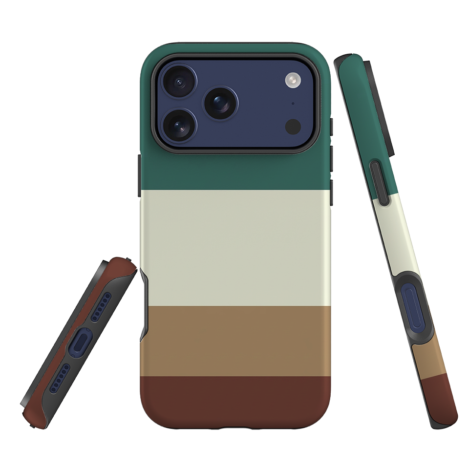iPhone Tough Case - Dark Teal Gradient