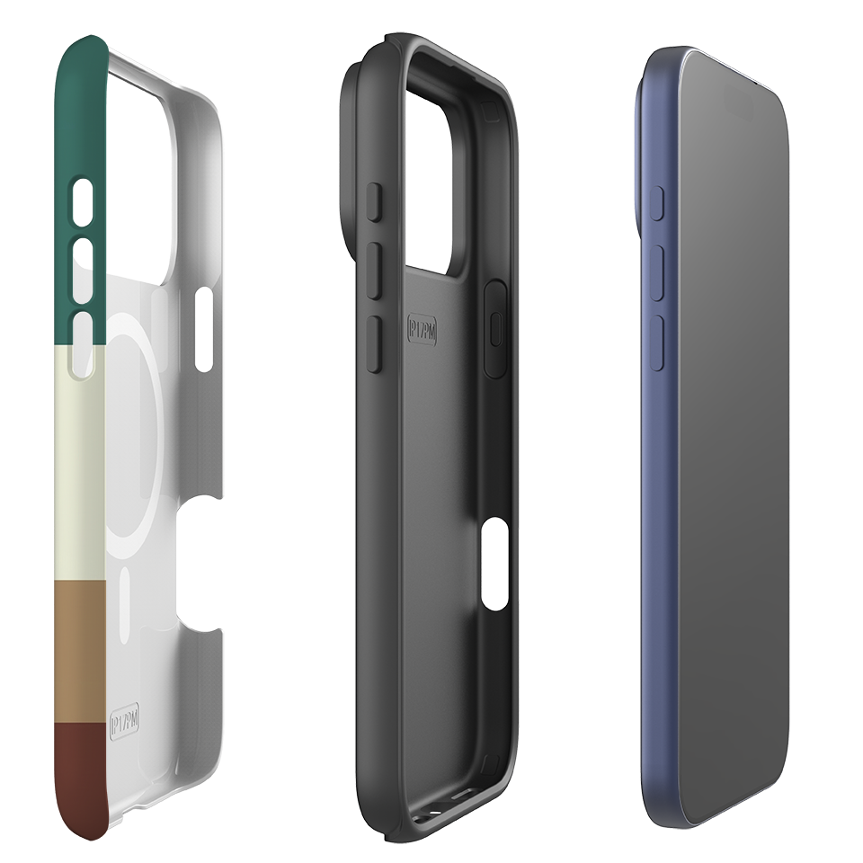 iPhone MagSafe Tough Case - Dark Teal Gradient