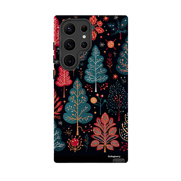 Samsung Tough Case -Dark Winter Forest