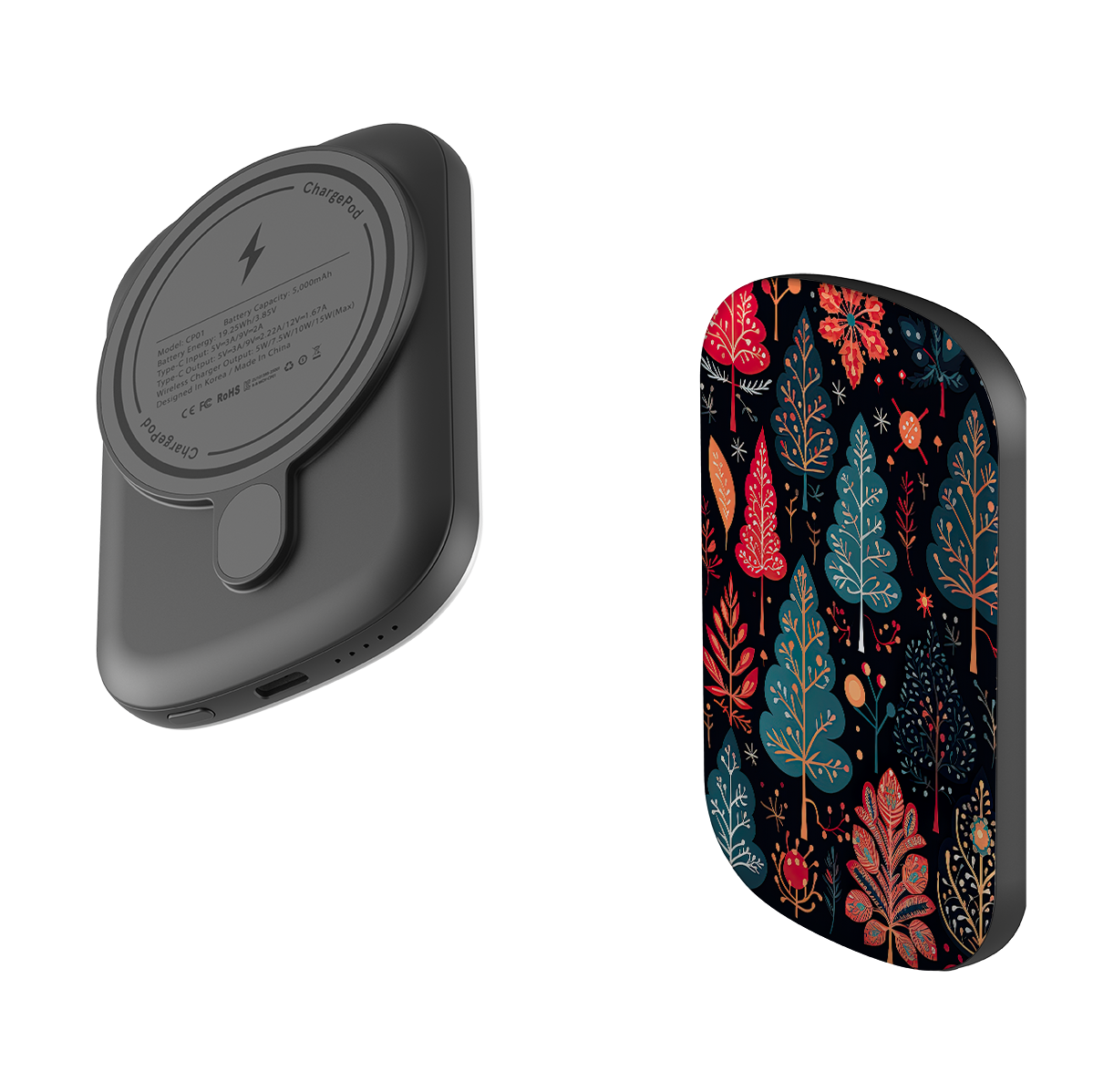 MagSafe Power Bank - Dark Winter Forest