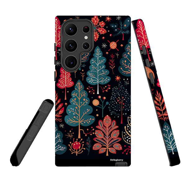 Samsung Tough Case -Dark Winter Forest