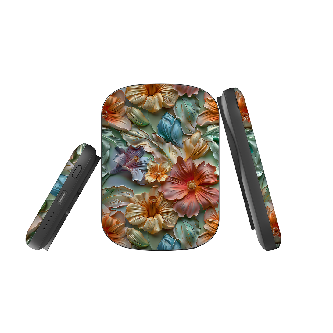 MagSafe Power Bank - Dawn Floral
