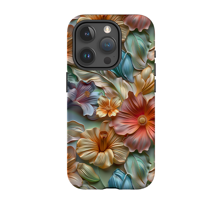 iPhone Tough Case -Dawn Floral