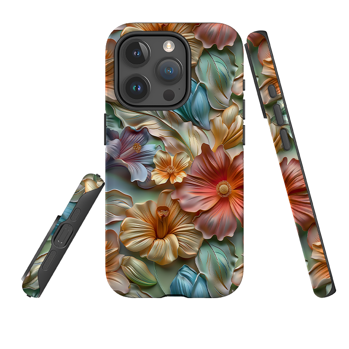 iPhone Tough Case -Dawn Floral