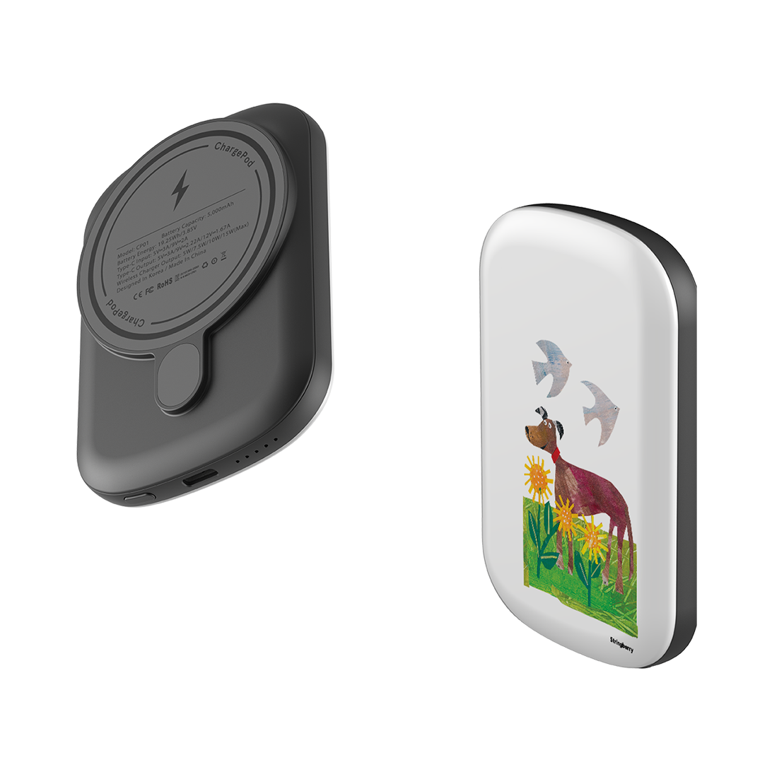 MagSafe Power Bank - Days Of Dogs I By Tracey English