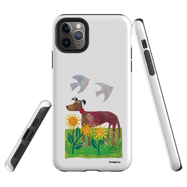 iPhone Tough Case - Days Of Dogs I By Tracey English