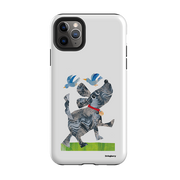 iPhone Tough Case - Days Of Dogs III By Tracey English