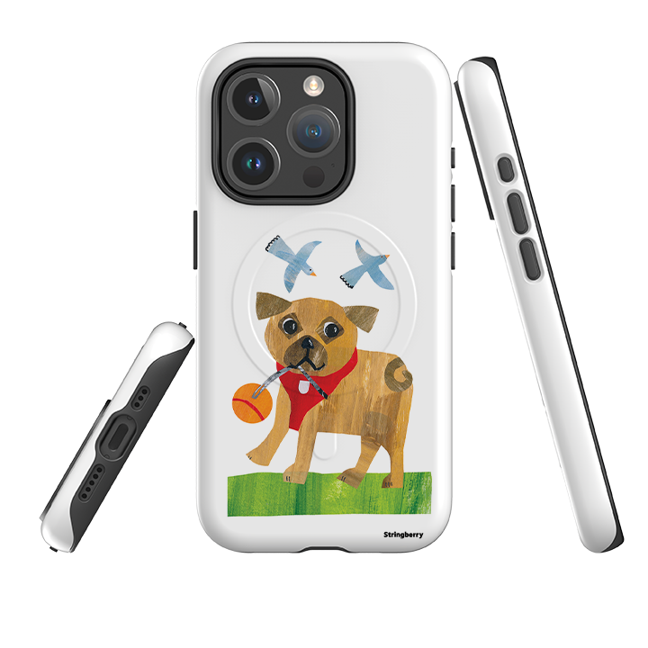 iPhone MagSafe Tough Case - Days Of Dogs IV By Tracey English