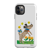 iPhone Tough Case - Days Of Dogs V By Tracey English