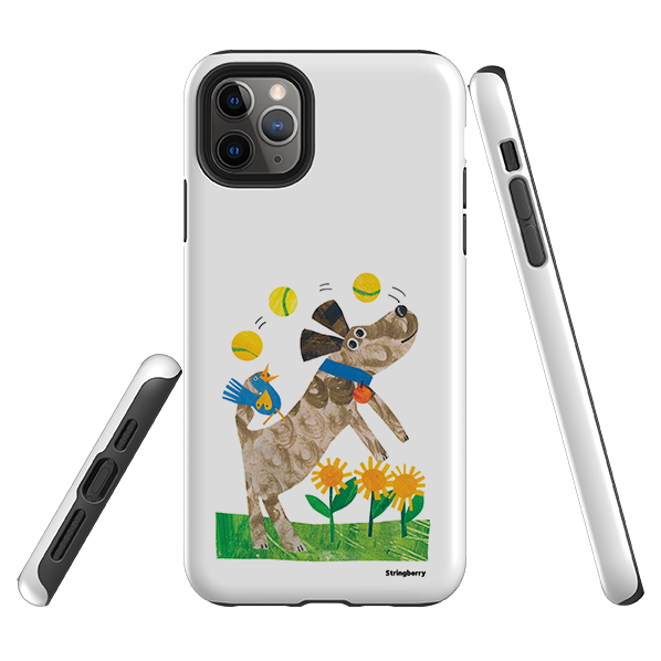 iPhone Tough Case - Days Of Dogs V By Tracey English