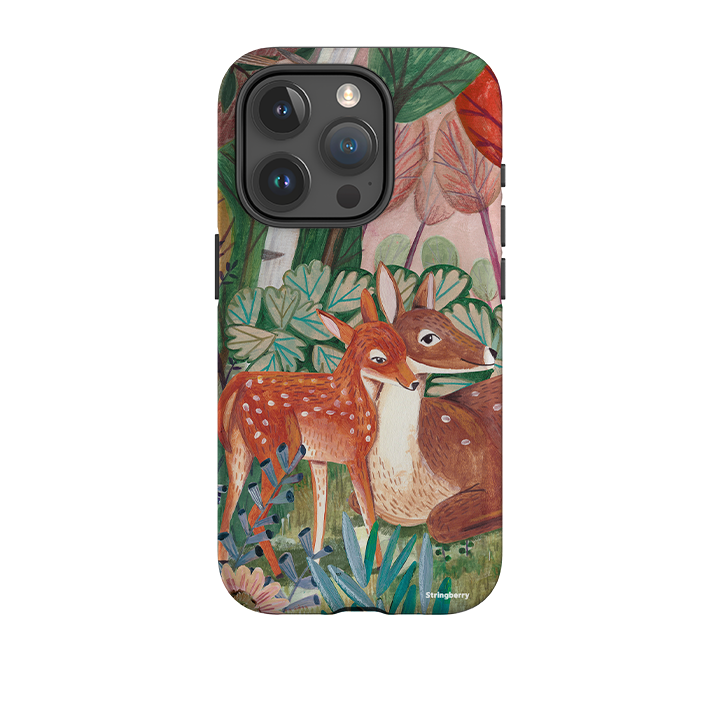 iPhone Tough Case - Deer By Caroline Bonne Muller