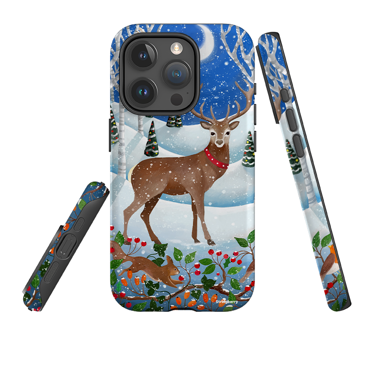 iPhone Tough Case - Deer By Bex Parkin