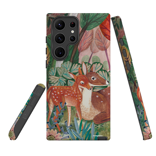 Samsung Tough Case - Deer By Caroline Bonne Muller