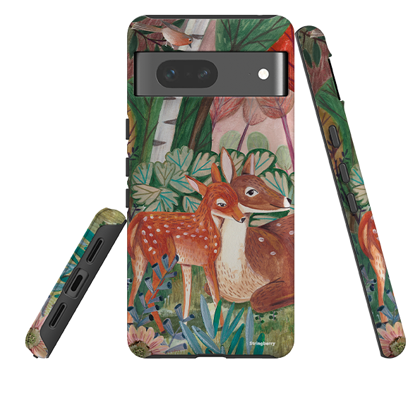 Google Tough Case -  Deer By Caroline Bonne Muller