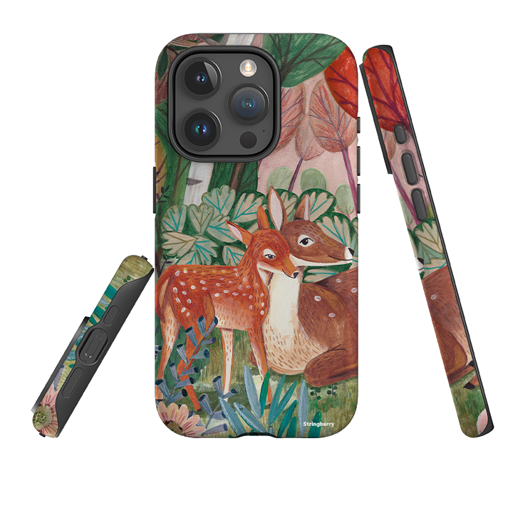 iPhone Tough Case - Deer By Caroline Bonne Muller