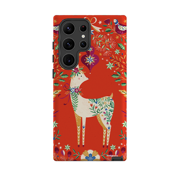 Samsung Tough Case - Deer III By Ali Brookes
