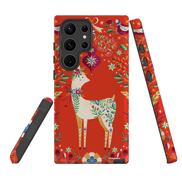Samsung Tough Case - Deer III By Ali Brookes