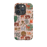 iPhone Tough Case - Deer Pattern By Caroline Bonne Muller