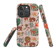 iPhone MagSafe Tough Case -  Deer Pattern By Caroline Bonne Muller
