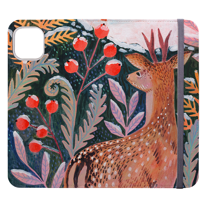 Deer Wallet Case By Lee Foster Wilson