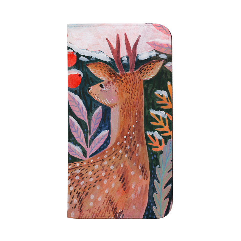 Deer Wallet Case By Lee Foster Wilson