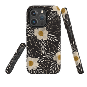 iPhone MagSafe Tough Case -  Delicate Floral Dark By Nina Pace