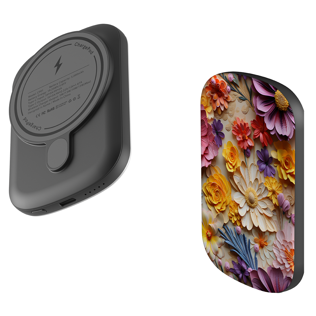 MagSafe Power Bank - Demeter Floral