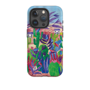 iPhone Tough Case - Desert Cactus By Tracey English