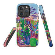 iPhone MagSafe Tough Case - Desert Cactus By Tracey English