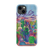 Desert Cactus By Tracey English Case and Card Case