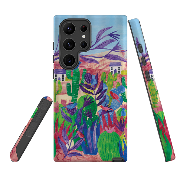Samsung Tough Case - Desert Cactus By Tracey English