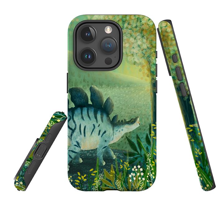 iPhone Tough Case - Dino Park By Katherine Quinn