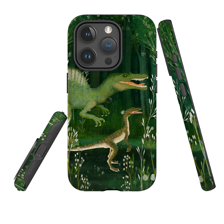 iPhone Tough Case - Dino Park II By Katherine Quinn