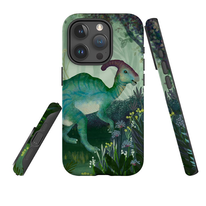 iPhone Tough Case - Dino Park III By Katherine Quinn
