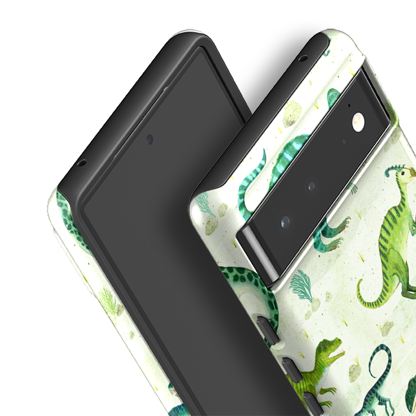 Google Tough Case -  Dinoland By Katherine Quinn