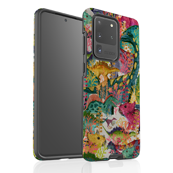 Samsung Tough Case - Dinosaur Jamboree By Katherine Quinn