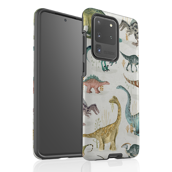 Samsung Tough Case - Dinosaur Pastel By Katherine Quinn