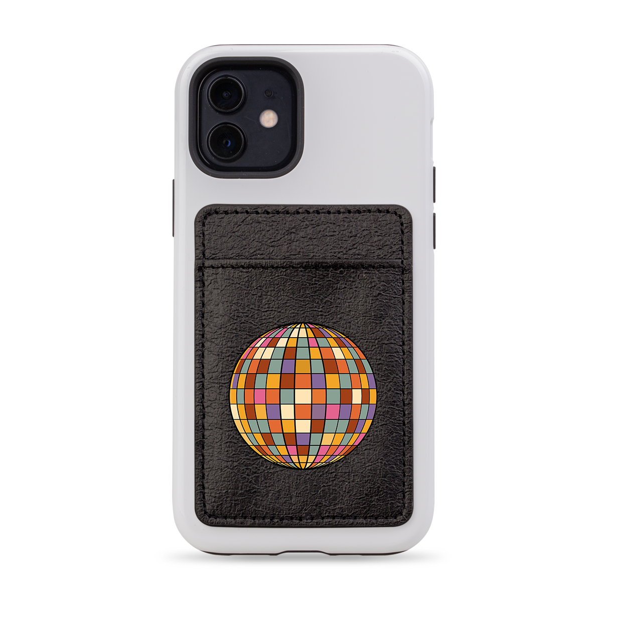 Disco Globe MagSafe Wallet- Black