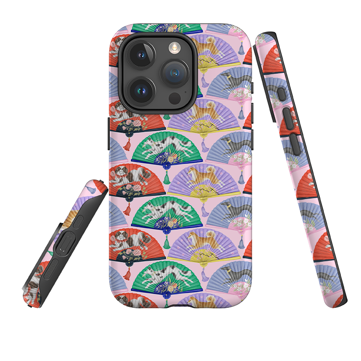 iPhone Tough Case - Dog Fan By Catherine Rowe