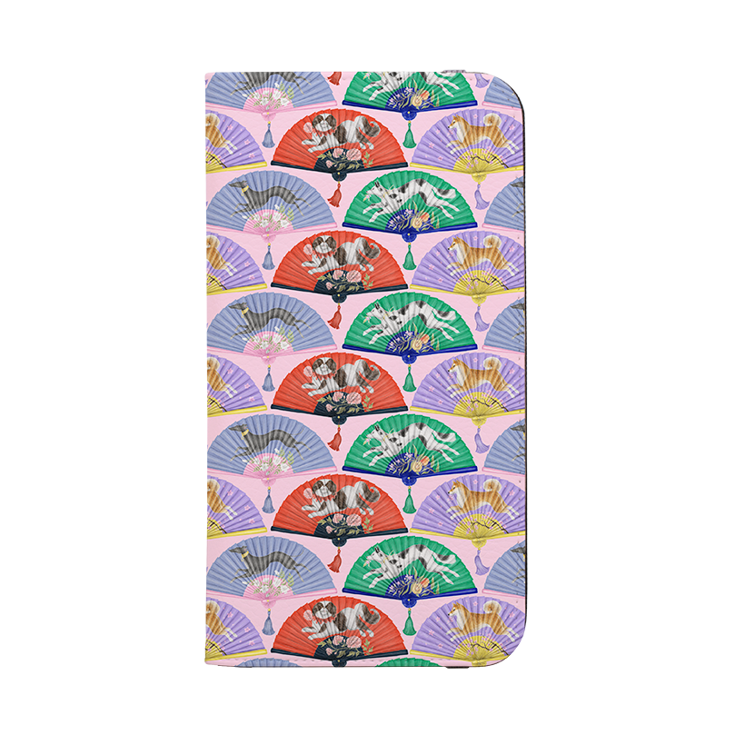 Dog Fan Wallet Case By Catherine Rowe