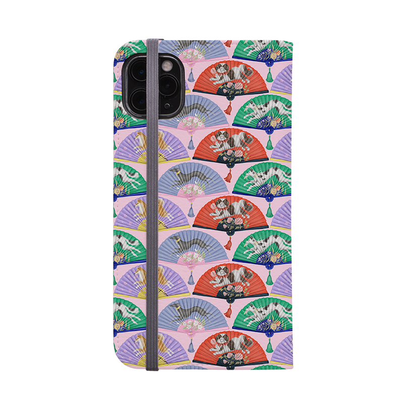 Dog Fan Wallet Case By Catherine Rowe
