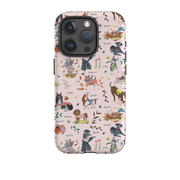 iPhone Tough Case - Dog Pattern By Caroline Bonne Muller