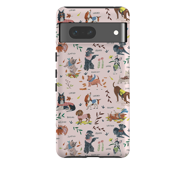Google Tough Case -  Dog Pattern By Caroline Bonne Muller