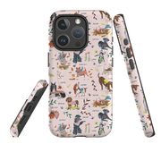 iPhone MagSafe Tough Case -  Dog Pattern By Caroline Bonne Muller